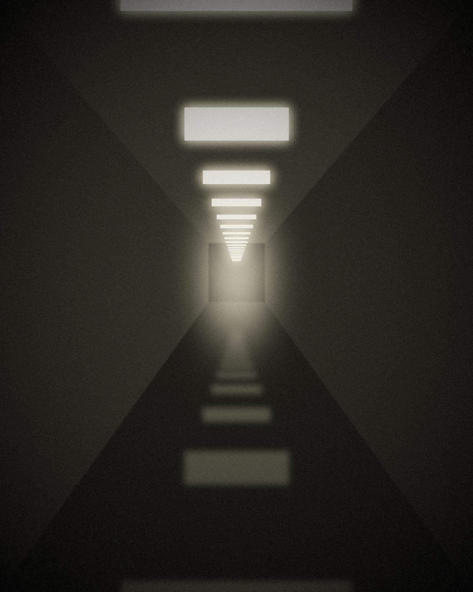 Placeholder still: rows of ceiling panels.