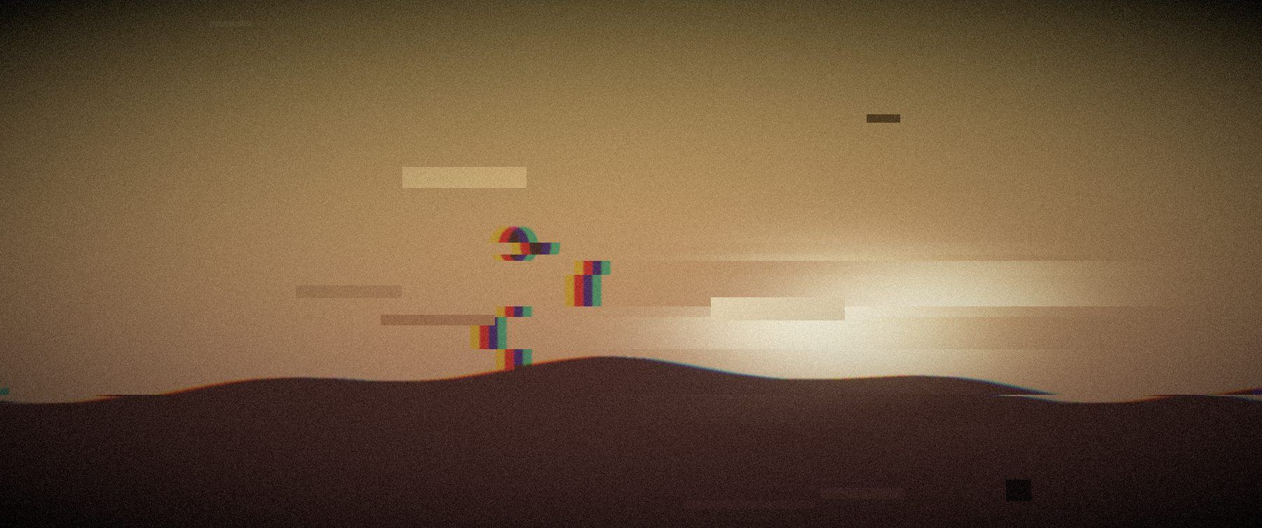 Placeholder still: the world breaking apart.